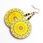 Sunny rosette Earrings Mand..