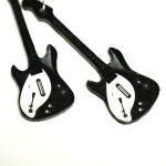 Guitar Earrings, Long dangl..