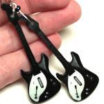 Guitar Earrings, Long dangl..