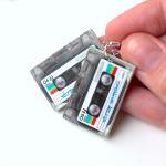 Retro cassette tape Earring..