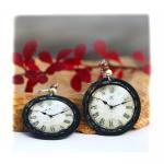 Rustic Clock - decoupage ea..